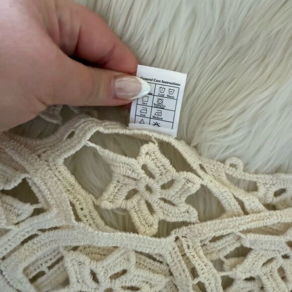 Crochet mini skirt cover up - Picture 8 of 8